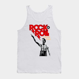 rock n roll never dies Tank Top